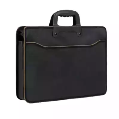 Папка-портфель YC-603, А4, черная